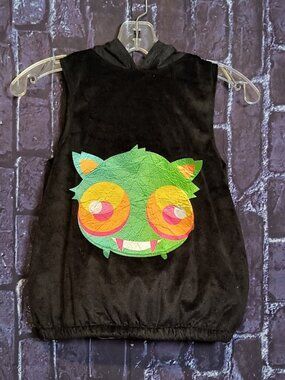 Kids Unisex Halloween Bat Costume Size 4-6Y NWT Wings Missing